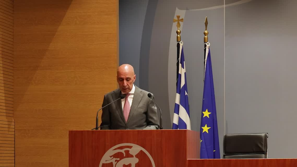 Ομιλία Προέδρου ΕΒΕΑ κ. Γιάννη Μπρατάκου στο Δ.Σ. του ΕΒΕΑ παρουσία του υπουργού Ναυτιλίας και Νησιωτικής Πολιτικής κ. Βασίλη Κικίλια, 15.6.26