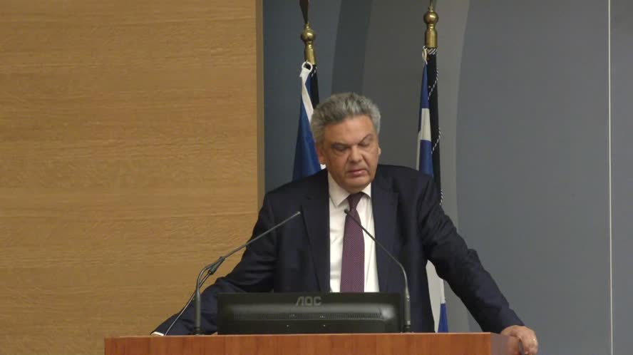 Ομιλία του Γ΄ Αντιπροέδρου ΕΒΕΑ κ. Τάσου Ιωσηφίδη στο Δ.Σ. του ΕΒΕΑ, 14.4.25