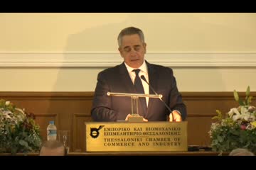 Ομιλία προέδρου ΚΕΕ & ΕΒΕΑ Κωνσταντίνου Μίχαλου στη Γ.Σ. της ΚΕΕ στο πλαίσιο της 83ης ΔΕΘ, 7.9.18