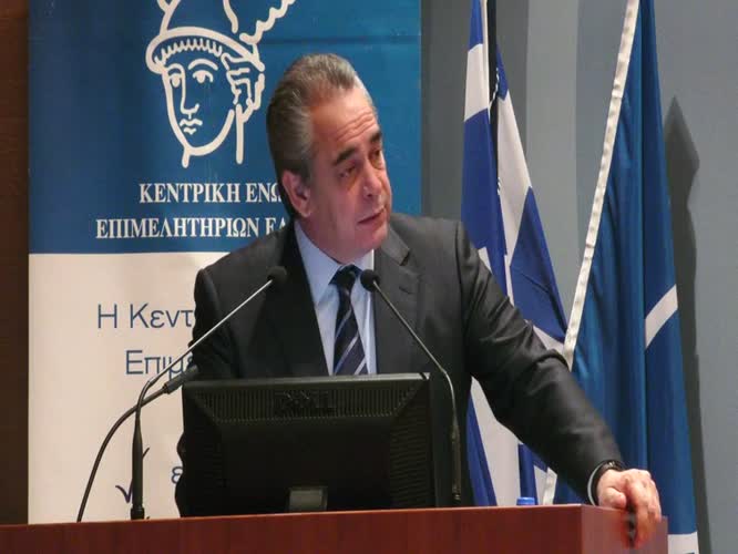 Ομιλία προέδρου ΚΕΕ & ΕΒΕΑ Κωνσταντίνου Μίχαλου στο συνέδριο της ΚΕΕ και της Ελληνογερμανικής Συνέλευσης για την Επαγγελματική Εκπαίδευση & Κατάρτιση, 9.12.16